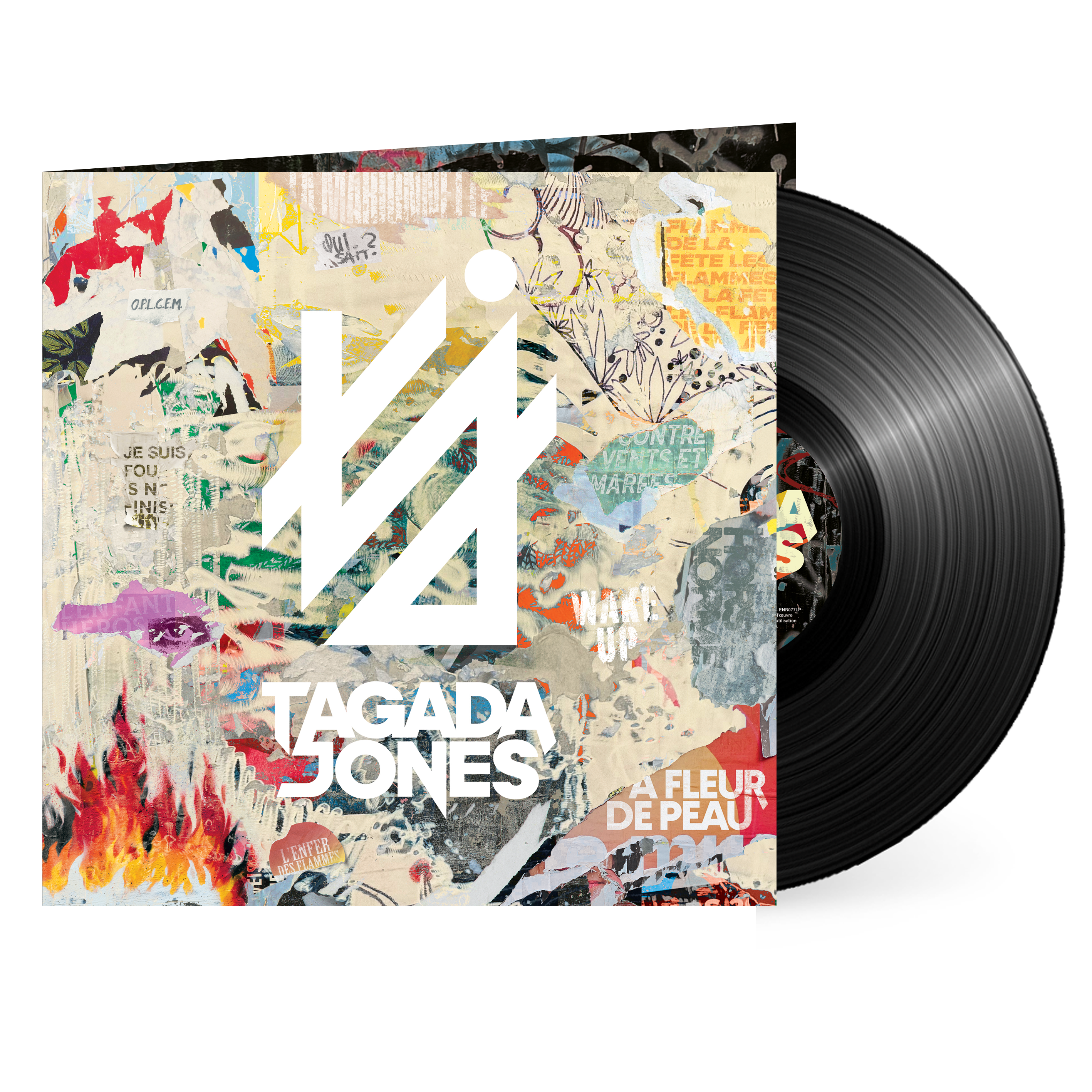 Vinyle gatefold “À fleur de peau“